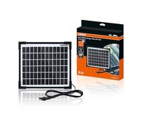 OSRAM BATTERYcharge SOLAR 5W, Solar battery maintainer, 12V battery charging, waterproof solar panel, polarity protection