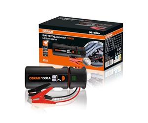 OSRAM BATTERYjumpstart 1500 Jump Starter Power Bank Lithium Jump Starter for 12V Vehicles with Up to 6.0L Petrol Engines and 3.0L Diesel