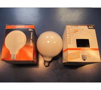 Osram Bellalux Globe G120 E27 40W Soft White | Opal White Globe Lamp ø 120mm [EEK: G]