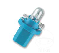 Osram Bulb 12V1.2W Bx8.5D Base Light Blue (Pack of 10)