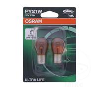 Osram Lamp ULTRA LIFE PY21W - Double Blister (2 lamps) - White
