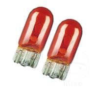 Osram Bulb 12V5W W2.1X9.5D Twin Blister Pack Amber