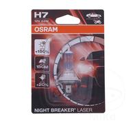 OSRAM H7 Night Breaker Laser Light Bulb 12V 55W PX26d - 1 piece, white