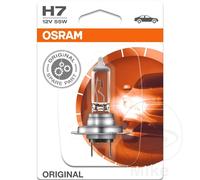 OSRAM ORIGINAL LINE 12V, H7, halogen headlight lamp, Single Blister (1 lamp)