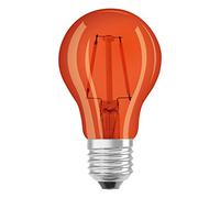 Osram Bulb Shape Star Classic A Décor LED Lamp, Glass, Orange, E27, 4 W