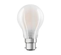 OSRAM LED Star Classic A / LED-lamp in bulb shape with B22d-base / not dimmable / replacement for 60 Watt / Matt / warm white - 2700 Kelvin / 1 pack