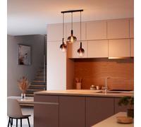 OSRAM canopy VINTAGE 1906 PENDULUM, black, length 54 cm