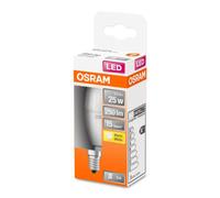 OSRAM Classic B LED bulb E14 3.3W 2700K matt