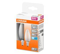 Osram LED Lamp | Base: E14 | Cool White | 4000 K | 4 W | Replacement for 40 W | Frosted | LED Retrofit CLASSIC B