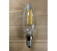Osram Classic B LED E14 Candle Filament Clear 4W 470lm Warm White
