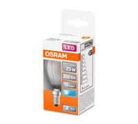 OSRAM Classic P LED bulb E14 2.5W 4000K matt