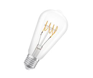 OSRAM Classic rustic LED bulb E27 4.8W clear dim
