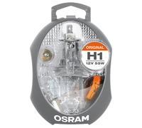 Osram Minibox H1 mobile lamp headlamp +5 spare lamps +3 flat fuses - white/Blue