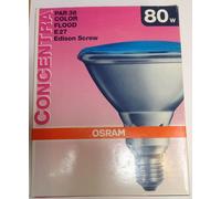 Osram Concentra Par 38 Color Flood Blue E27 Edison Screw 240V-E27-30° Made In EC [EEK: E]