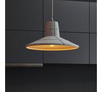 OSRAM CONCRETE SALA hanging light, grey, Ø 32 cm, concrete, E27
