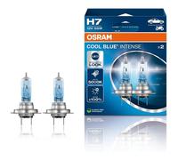 OSRAM COOL BLUE H7 Headlight Bulbs Pair - Xenon Look Bright White Car Lights