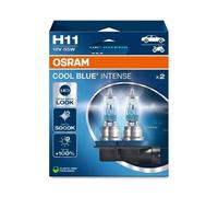 OSRAM Cool Blue Intense Next Gen H11 Headlight Bulbs (Twin) 5000K [64211CBN-2HB]
