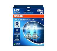 Osram H7 Cool Blue Intense 5000K Next Gen Headlight Bulbs 499CBN [64210CBN-2HB]