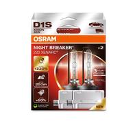 OSRAM D1S Night Breaker 220 Xenon HID Headlight Bulbs 66140XN2-2HB