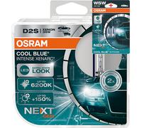 Osram D2S 12V + 24V 35W XENARC Cool Blue Intense NextGen 6200K +150% 2 Pcs + W5W