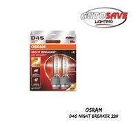 OSRAM - D4S Xenarc Night Breaker 220% Twin Pack (66440XN2) BRAND NEW IN STOCK