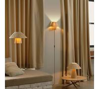 OSRAM Decor Bamboo Paper Hat Wall Light, Bamboo E27 Plug