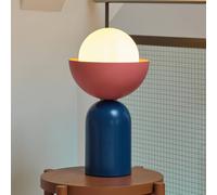 OSRAM Decor Bowl table lamp, blue/pink, steel, E14