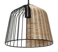 Osram Decor Cage Bell Pendant Ceiling Light E27 Black
