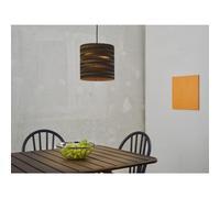 Osram Decor Cardboard Cylinder Pendant Ceiling Light E27 Brown 1x15W LED Modern