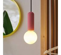 OSRAM Decor Concrete Mic pendant light, pink, concrete, G9