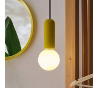 OSRAM Decor Concrete Mic pendant light, yellow, concrete, G9