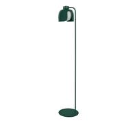 OSRAM Decor Corolle Floor Floor lamp, Green Metal Glass, E27 Version, Textile Cable, Retro-Style, 270mm Diameter