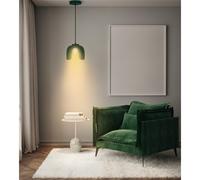 Osram Decor Corolle Pendant Ceiling Light E27 Green Glass Max 15W LED Modern