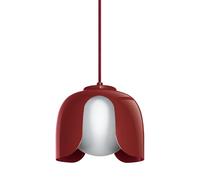 OSRAM Decor Corolle Pendant Light E27 Red Metal Glass