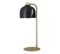 OSRAM Decor Corolle Table lamp, Black Metal Glass, G9 Version, Textile Cable, Retro Style