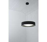 Osram Decor Felt Cylinder Pendant Ceiling Light 28W 830 Dark Grey