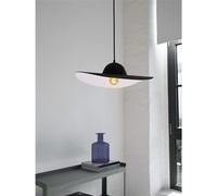 Osram Decor Felt Hat Pendant Ceiling Light E27 Dark Grey Felt Max 6W LED Modern