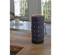 Osram Decor Felt Weaving Tube Table Lamp E14 Dark Grey Modern Bedside Light