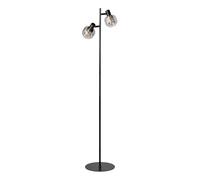 OSRAM Decor Firefly Floor lamp, 2X E14 Version, Black, Steel/Glass, Textile Cable, Industrial Design