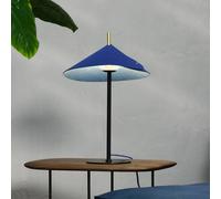 OSRAM Decor Flip table lamp, blue, felt, G9, adjustable