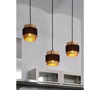Osram Decor Hornet Pendant Linear Ceiling Light 3XE27 Black Max 3x10W LED Modern
