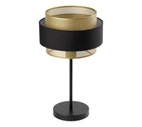 OSRAM Decor Hornet Table lamp E27 Black Gold 250mm, Table lamp, Metal, Textile, Suitable as a Bedside lamp