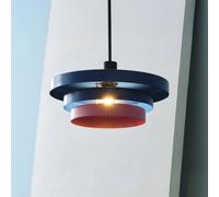 OSRAM Decor Layers pendant light, blue/pink, steel, E27