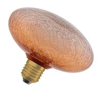 OSRAM Decor LED LAMP in Cracked Glass in Cracked Glass FLATTENED Orange