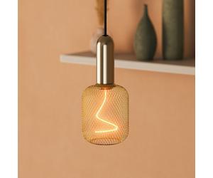 Osram Decor Led Spiral Filament Square Lamp 100 18 Gold Dim 3.5W 818 E27