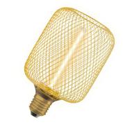 Osram Decor Led Straw Filament Square Lamp 100 16 Gold Dim 3.5W 818 E27 4 Pack