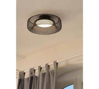 Osram Decor Mesh Ceiling Light Black 1930lm 18.5W 3000K Warm Light Indoor LED