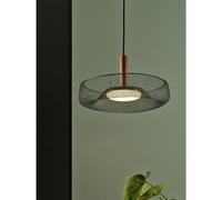 Osram Decor Mesh Pendant LED Ceiling Light Black 1930lm 18.5W 3000K Warm Light