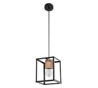 OSRAM Decor Nairobi Pendant Light, Black, with E27 Base for Easy lamp Replacement, can be Fitted with a Normal or smart lamp, IP20 Protection
