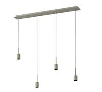 Osram Decor Needle Pendant Linear Ceiling Light 4 X E27 Beige